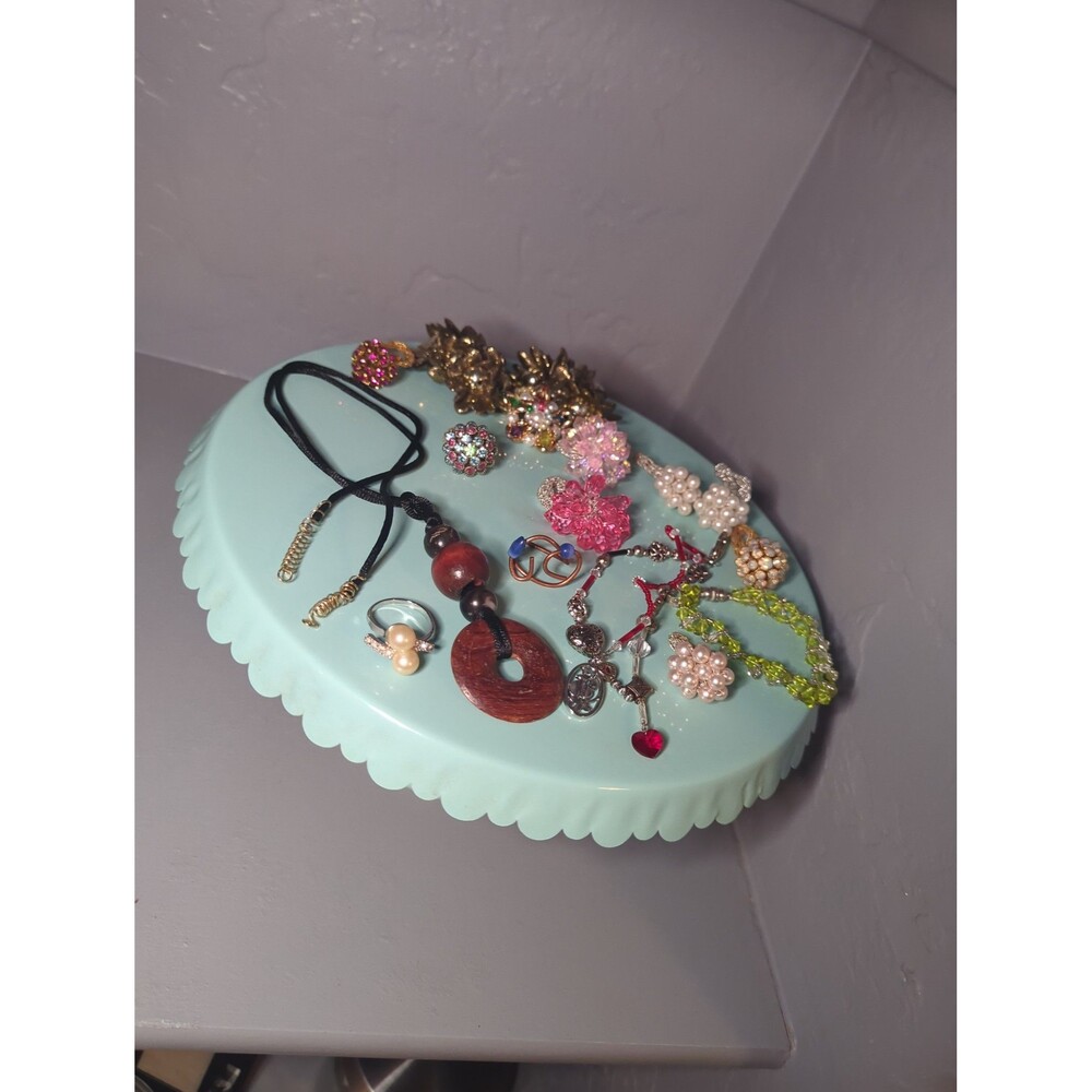 Handmade sparkly rings